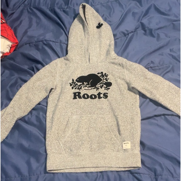 Selling roots kids grey sweatshirt open offers text 226-340-9828 for details - Picture 2 of 2